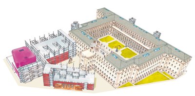Reina Sofia Nemzeti Művészeti Központ Múzeum. Madrid, Spanyolország alkotó: Fernando Aznar Cenamor